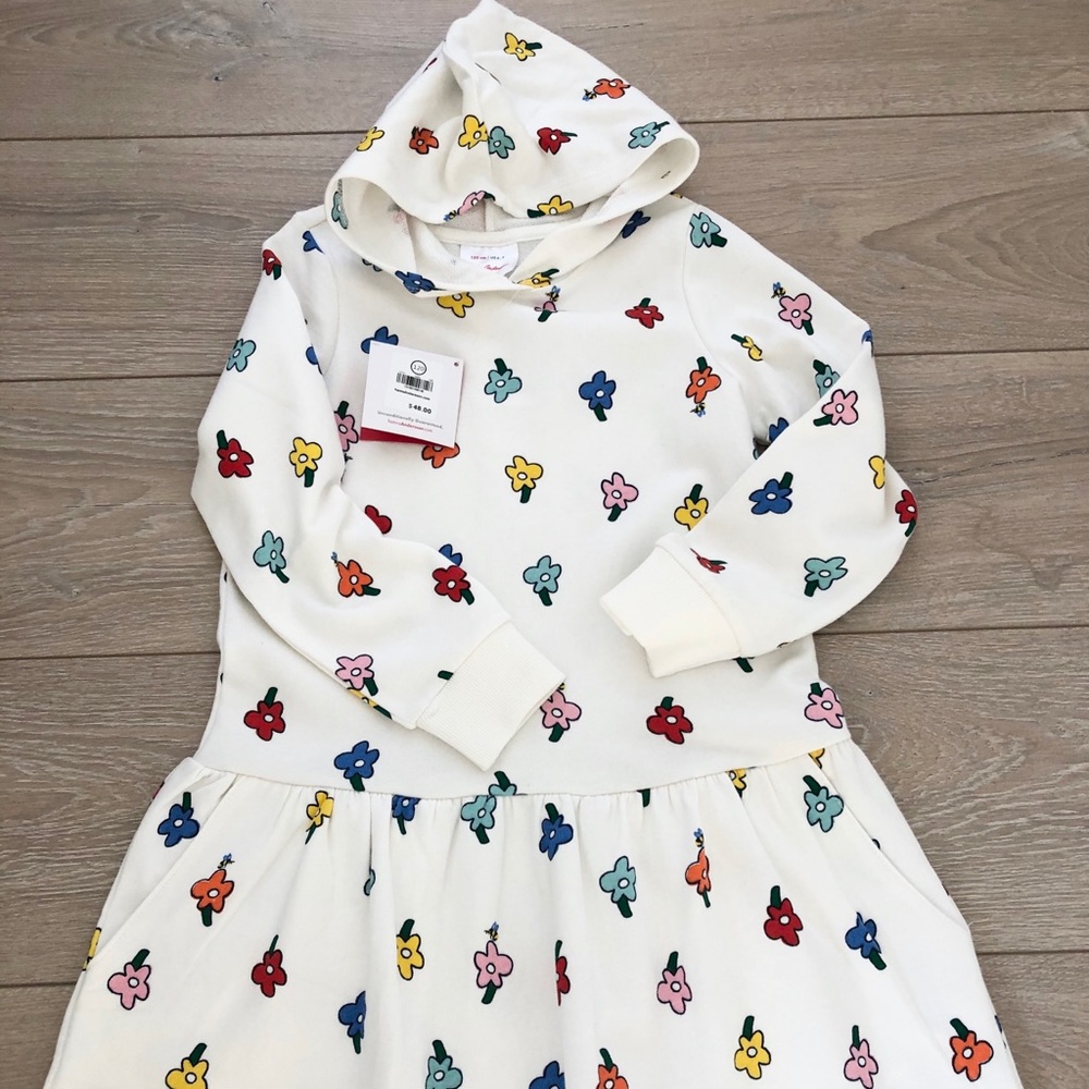 Hanna Andersson Sweatshirt Dress size 120 (US6/7